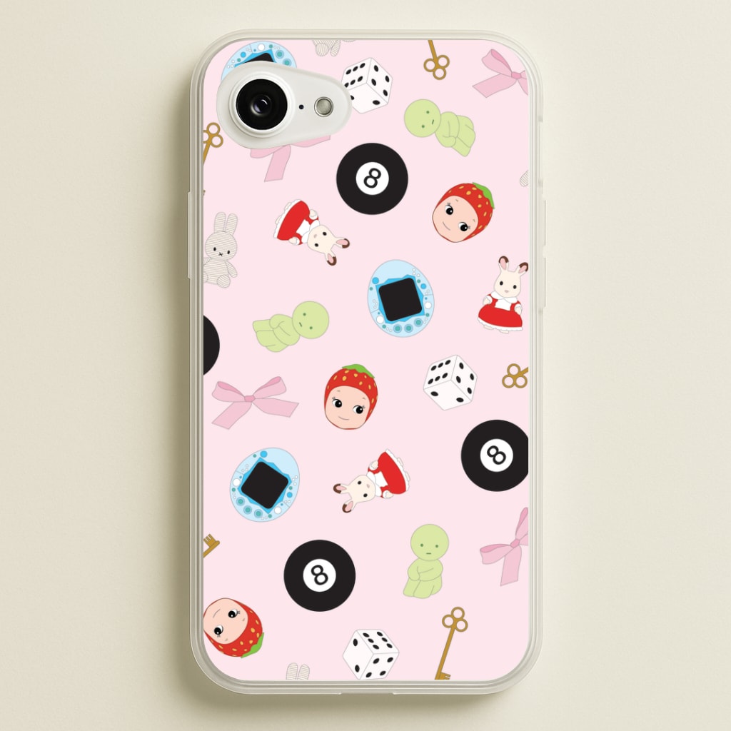 Trinkets Pattern iPhone 16e Case