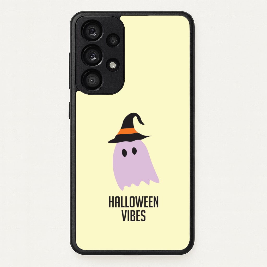 Purple Ghost Halloween Vibes Galaxy A53 Case