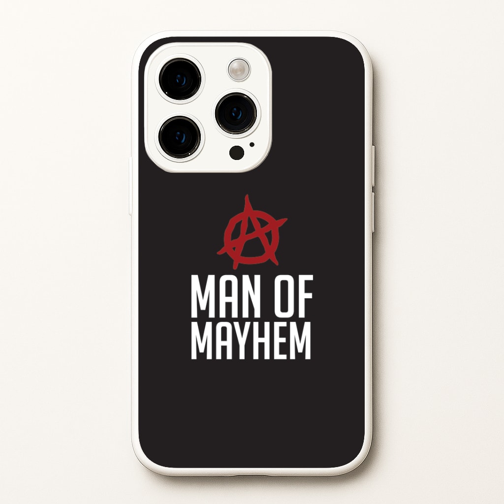 Man Of Mayhem iPhone 14 Pro Max Case
