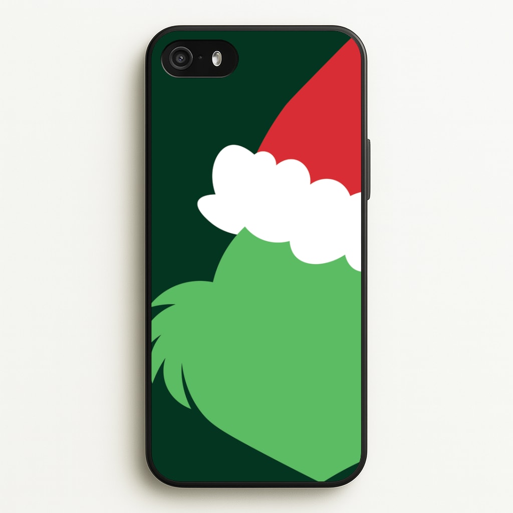 Green Creature Faceless iPhone 5 / 5s / SE 2016 Case