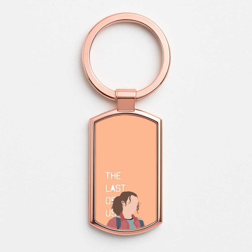 Ellie Title Rose Gold Keyring