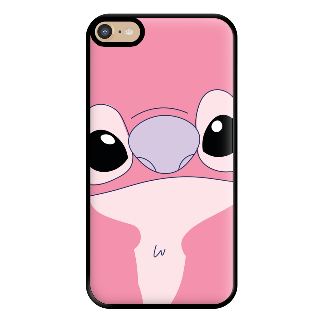 Cute Pink Alien Face iPhone 6 Plus / 7 Plus / 8 Plus Case