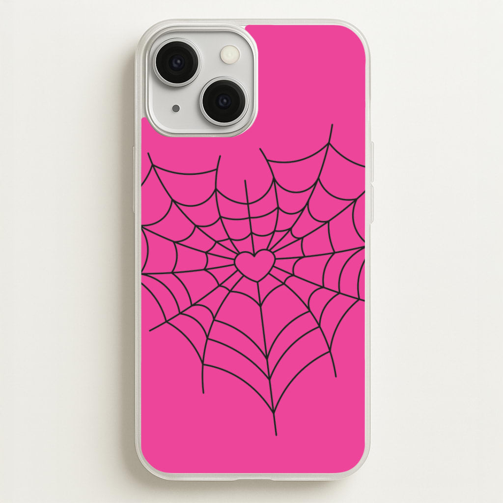 Spiderweb Hearts II iPhone 13 Case