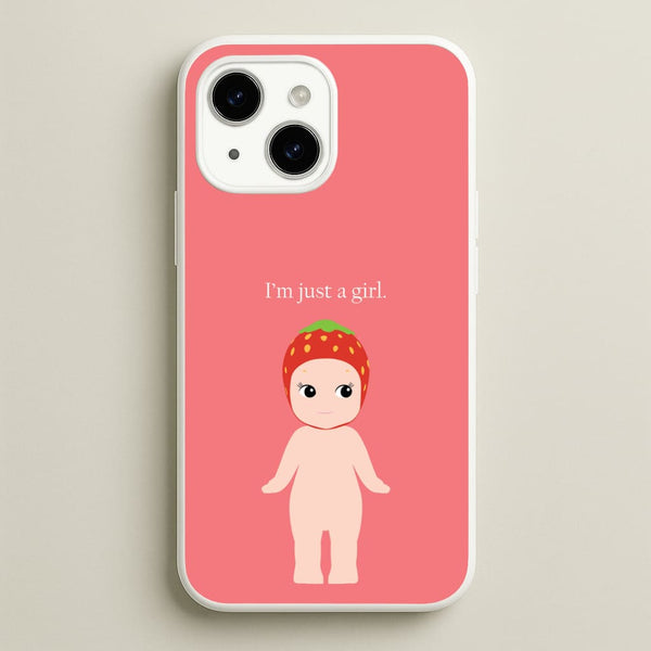 I'm Just A Girl iPhone 14 Plus Case