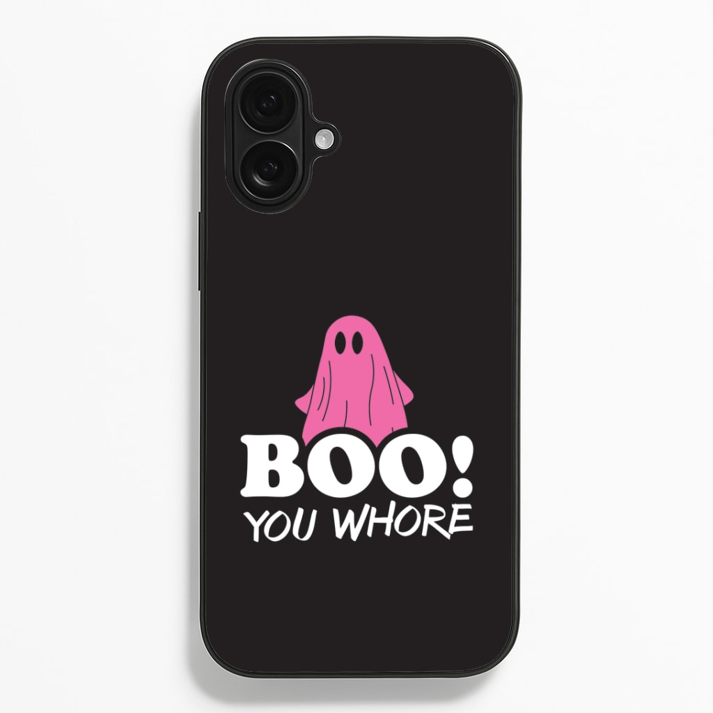 Boo You Ghost iPhone 16 Plus Case