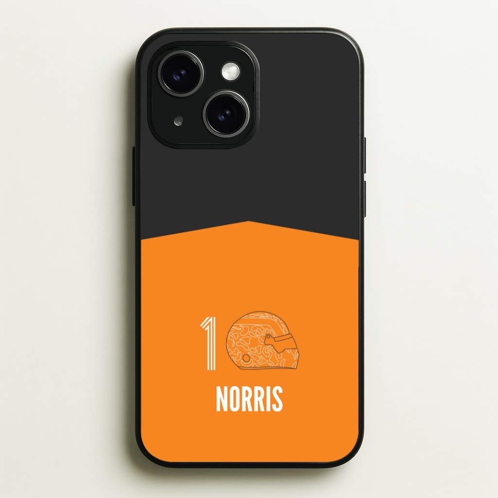 Norris Helmet 2026 iPhone 15 Case