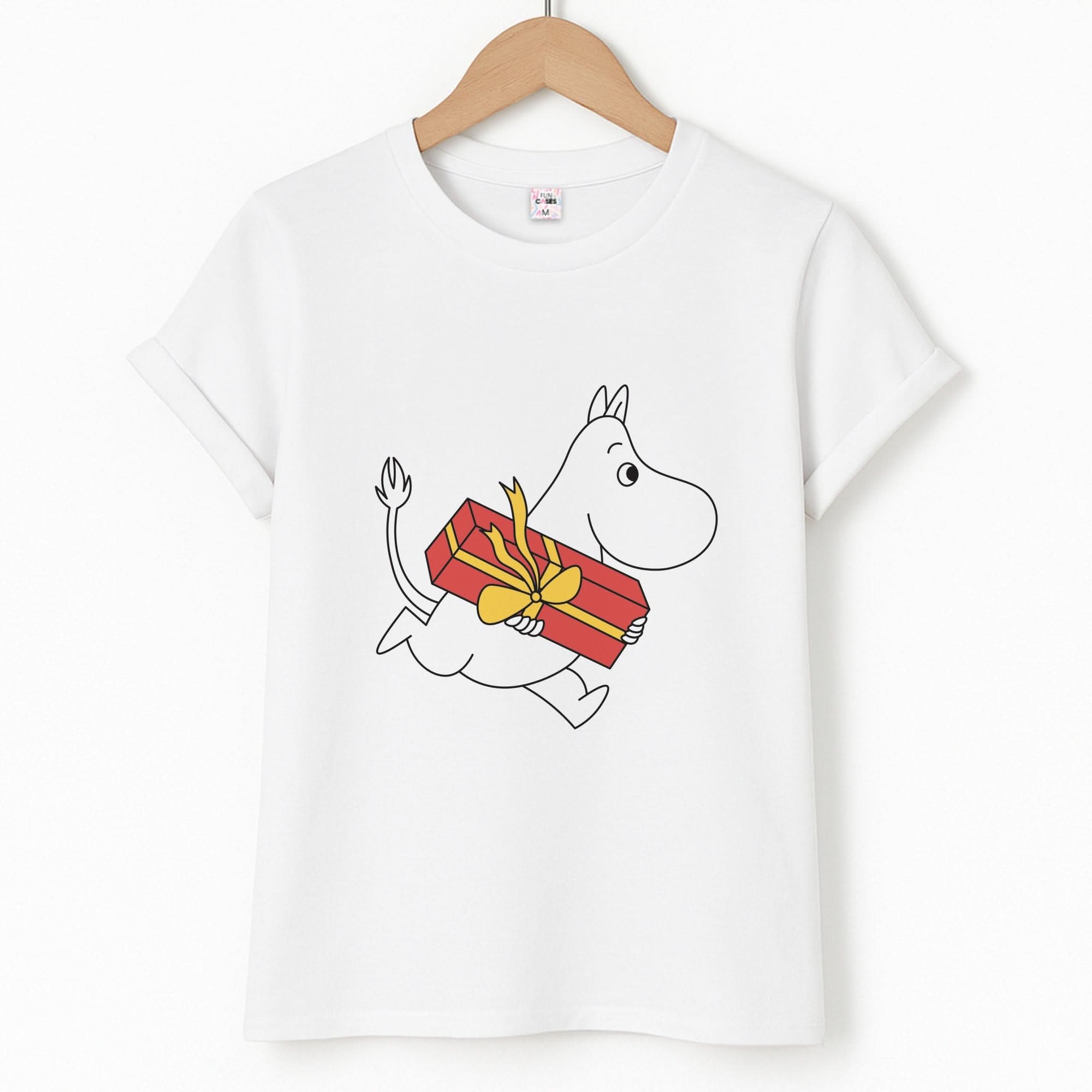 Red Present Moom T-Shirt