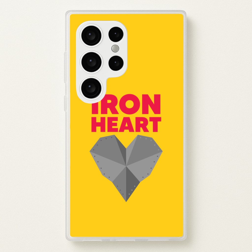 Metal Heart Galaxy S24 Ultra Case