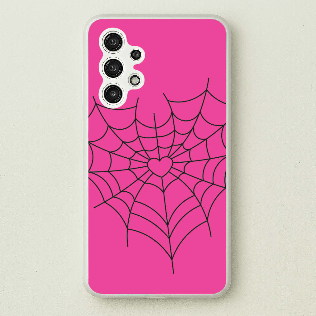 Spiderweb Hearts II Galaxy A13 Case