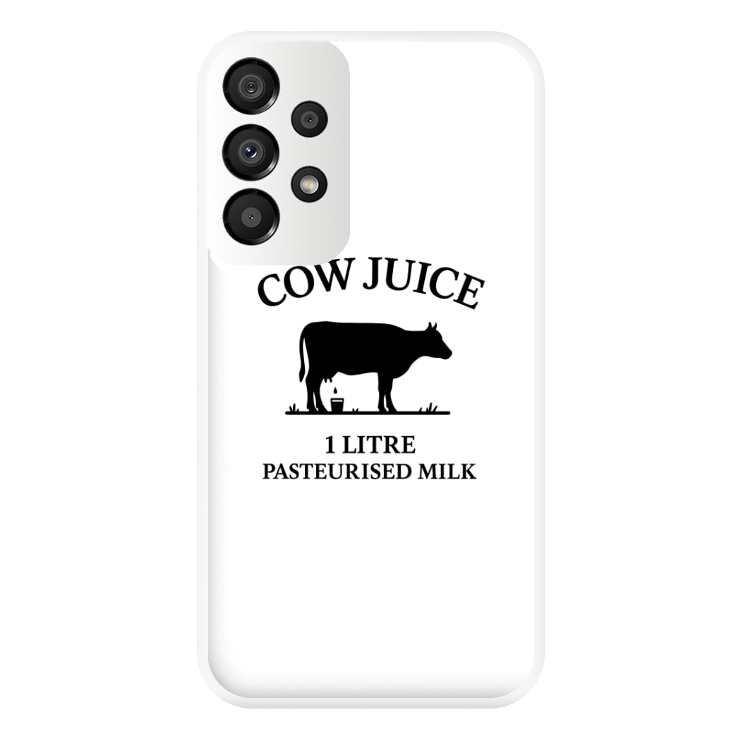 Cow Juice Galaxy A33 Case