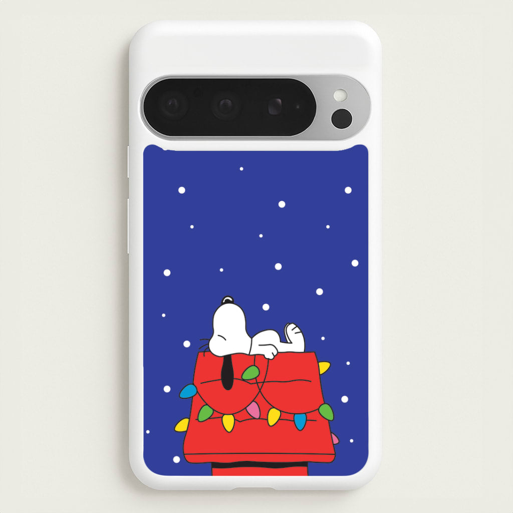 Cartoon Beagle Fairylights Google Pixel 9 Pro XL Case