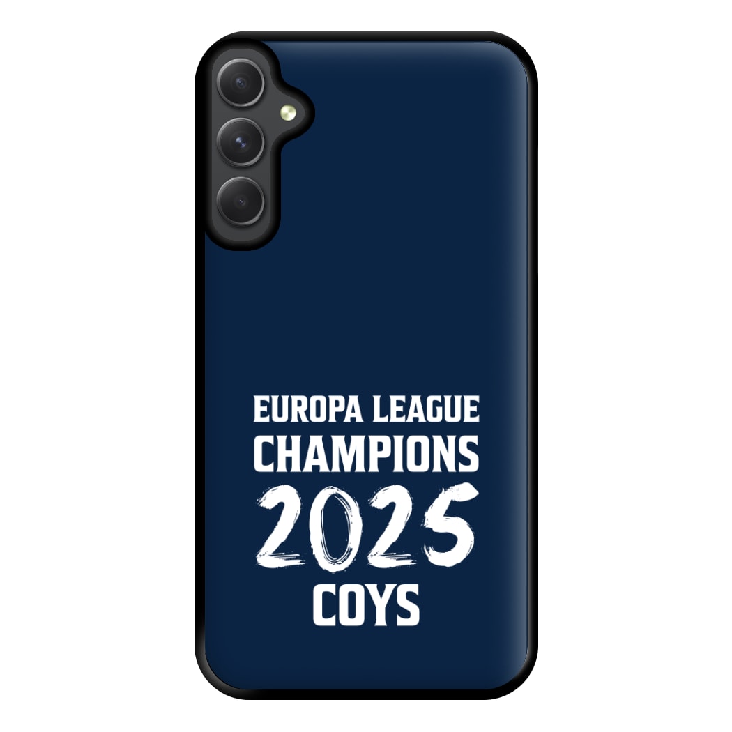 Europa League Winners 2025 - COYS Galaxy A34 Case