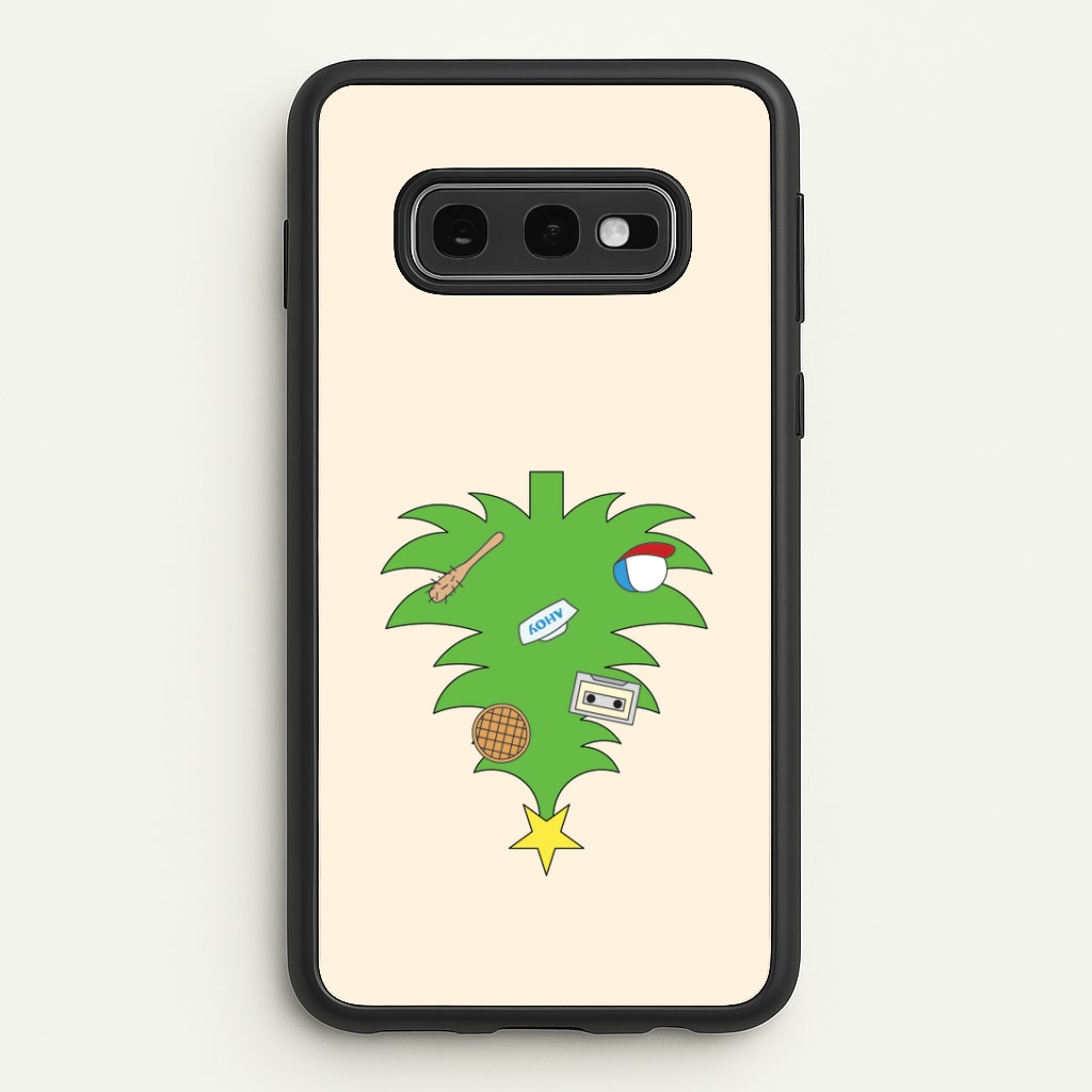 Upside Down Christmas Tree Galaxy S10e Case