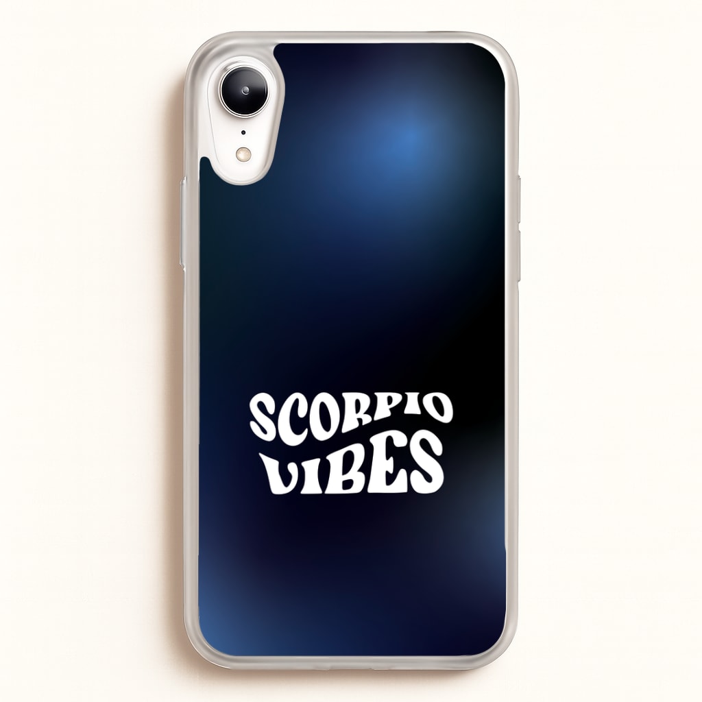 Scorpio Vibes Gradient Zodiac iPhone XR Case