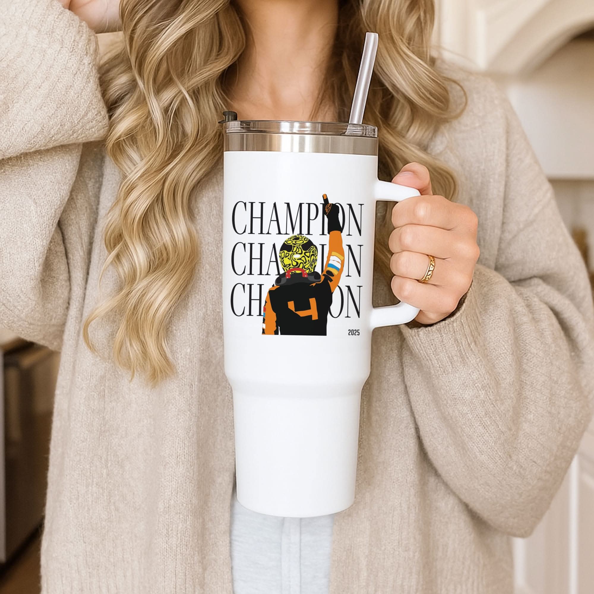 Lando Champion 2025 Tumbler