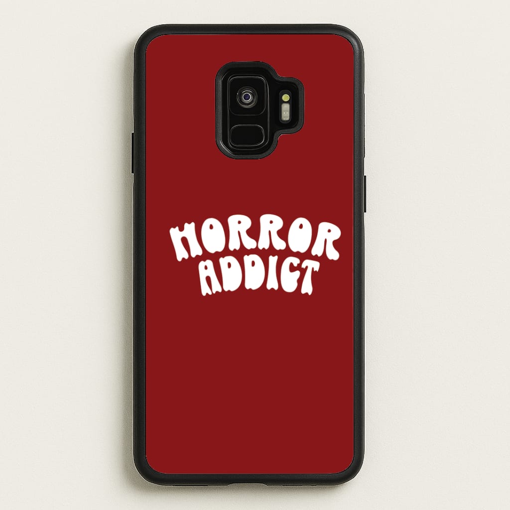 Horror Addict Galaxy S9 Case