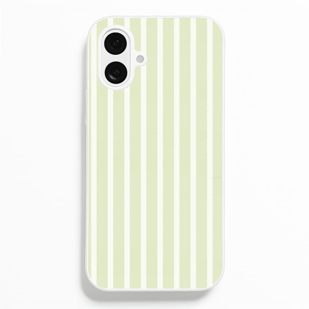 Garden Lawn Stripes iPhone 16 Case