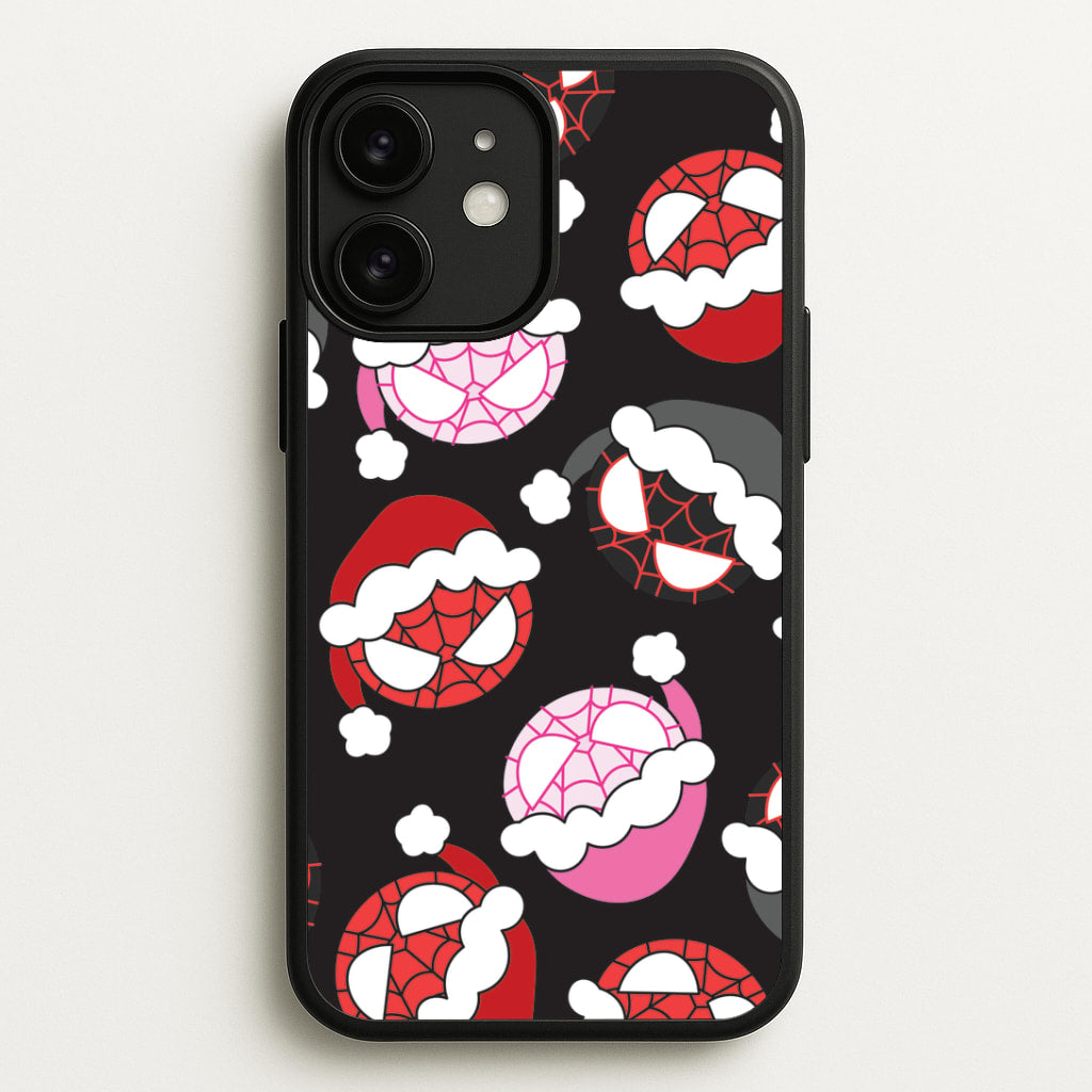 Spider Heroes Christmas Pattern iPhone 11 Case