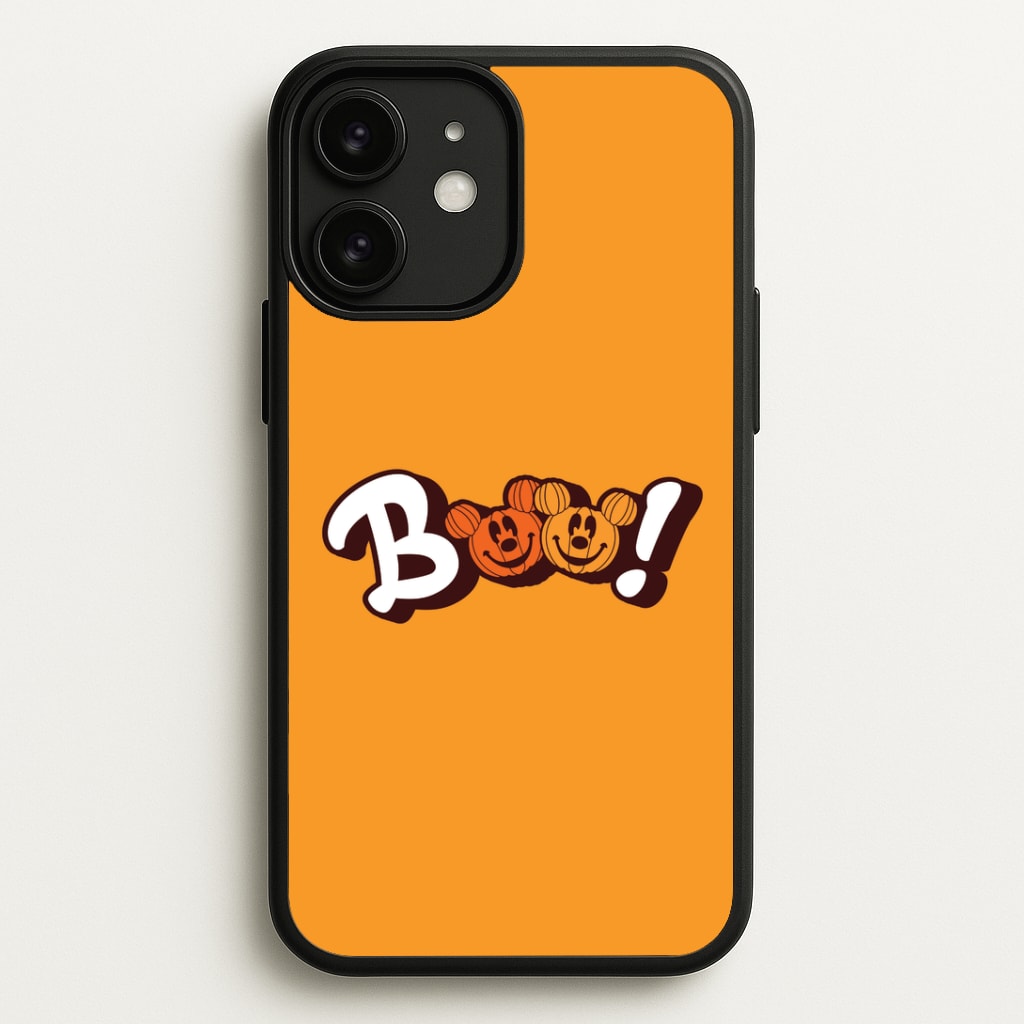 Pumkin Mouse Boo iPhone 11 Case