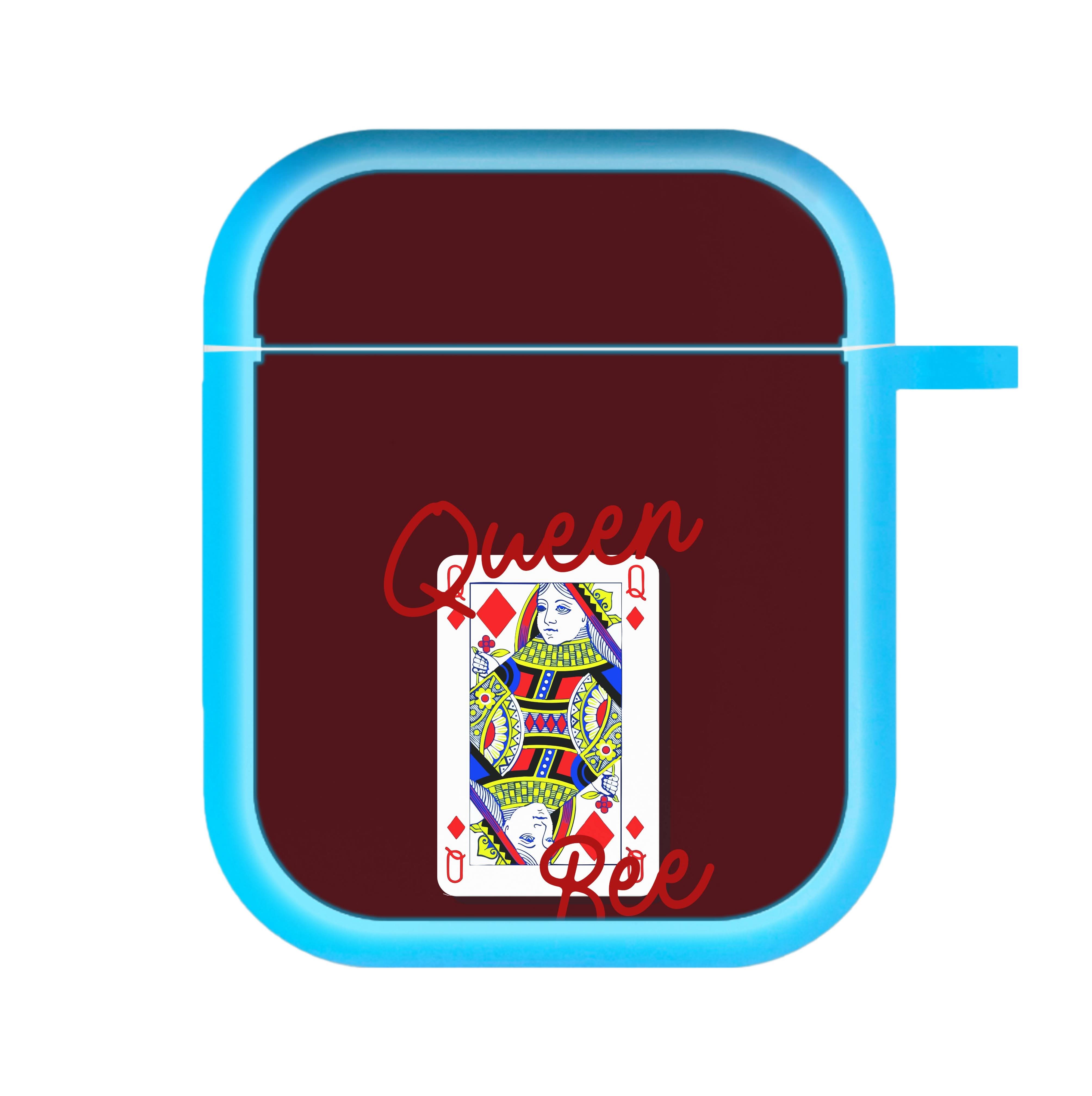 Queen Bee Playing Card AirPods Case