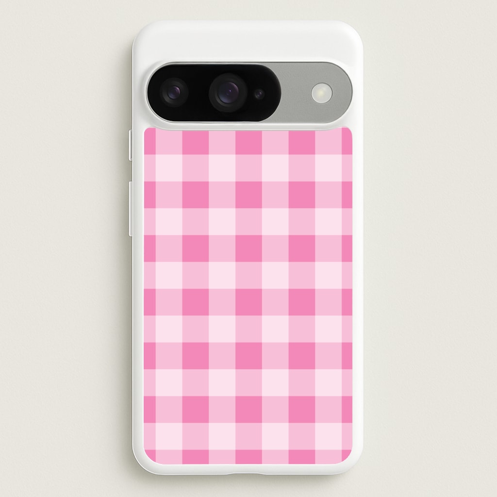 Strawberry Gingham Google Pixel 10 / 10 Pro Case