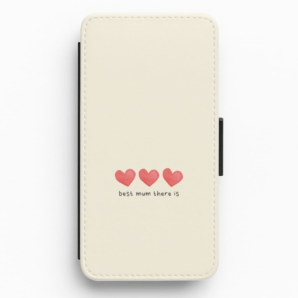 Best Mum There Is Flip / Wallet Phone Case