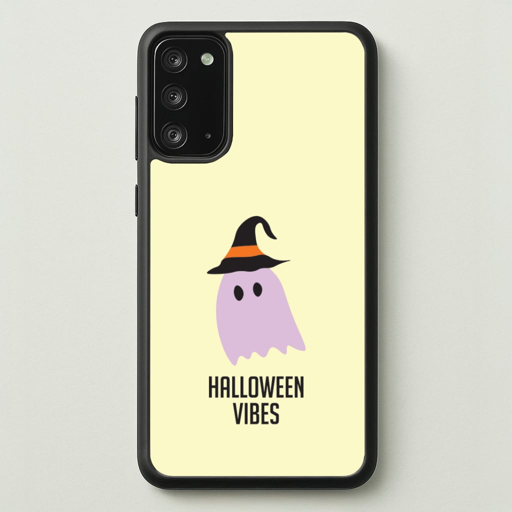 Purple Ghost Halloween Vibes Galaxy Note 20 Case