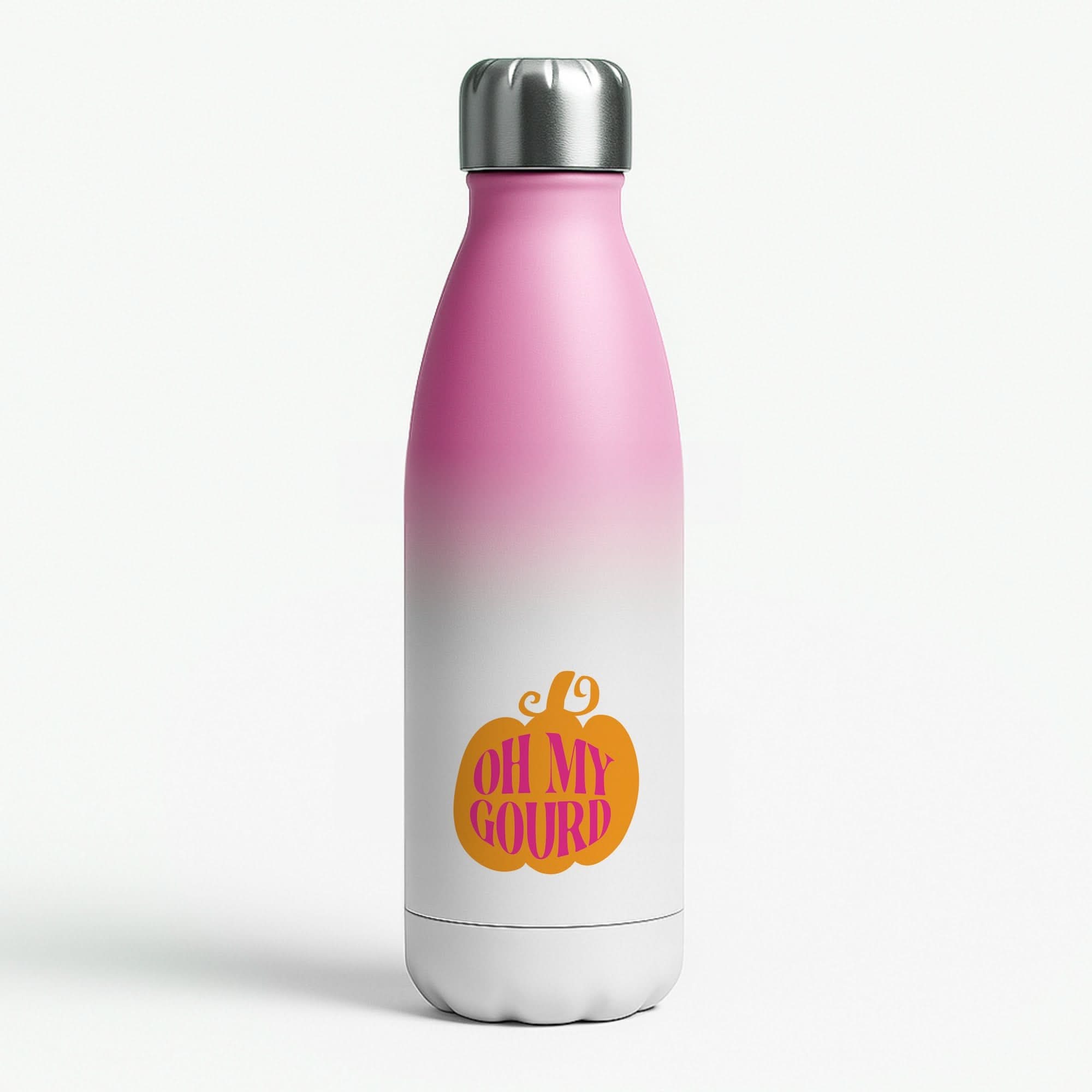 Oh My Gourd Pink Water Bottle