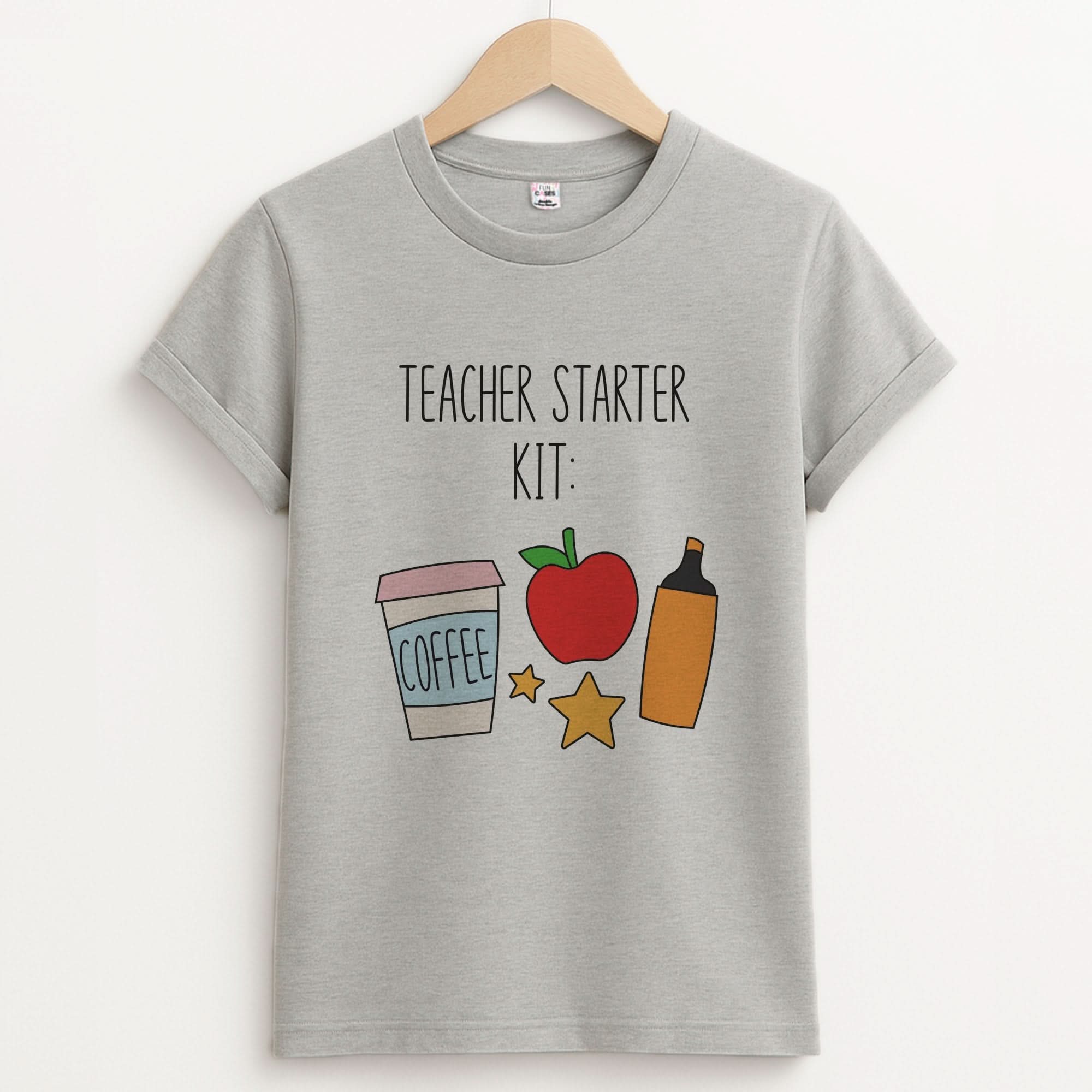 Teacher Starter Kit Unisex Grey T-Shirt