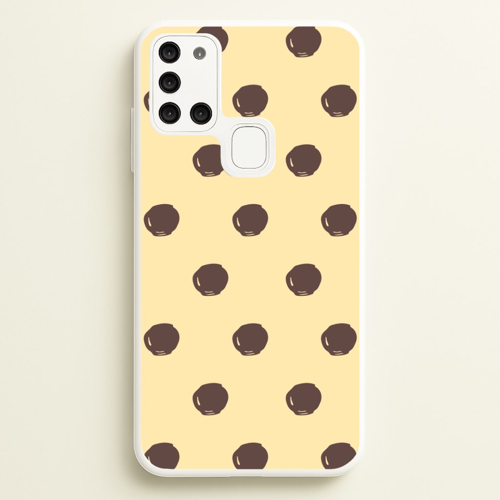 Vanilla & Chocolate Buttons Galaxy A21s Case
