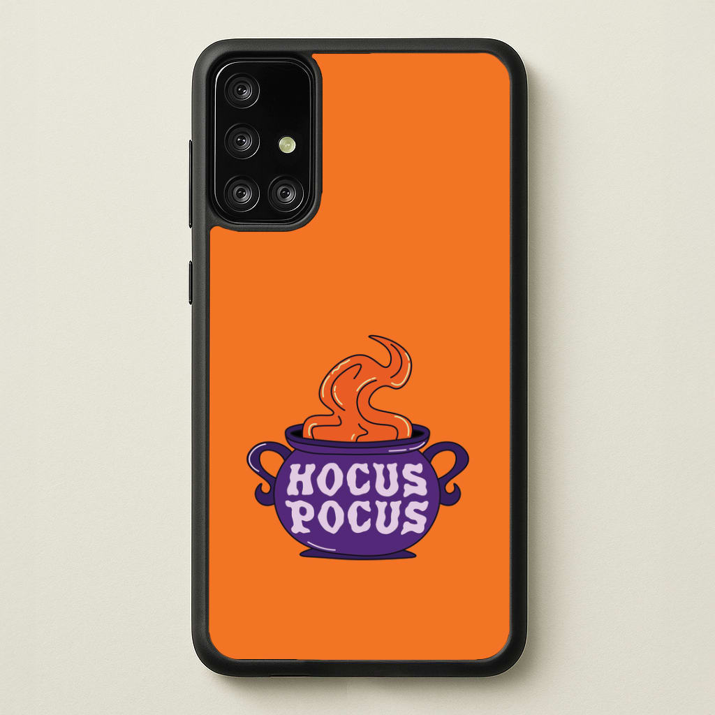 Hocus Pocus Cauldron Galaxy A71 Case