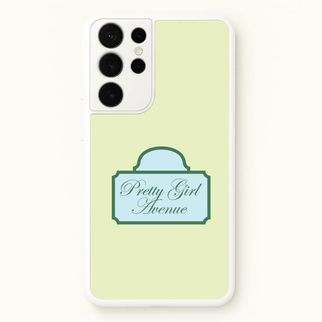 Pretty Girl Avenue Galaxy S21 Ultra Case