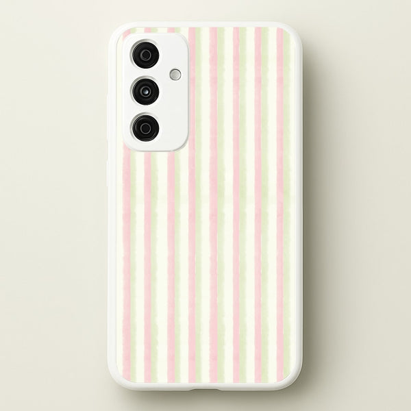 Petal Stripes Galaxy A55 Case