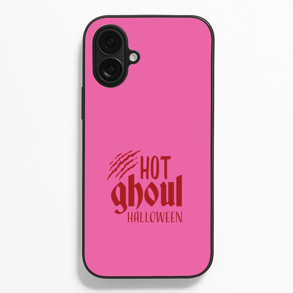 Hot Ghoul Halloween iPhone 16 Plus Case