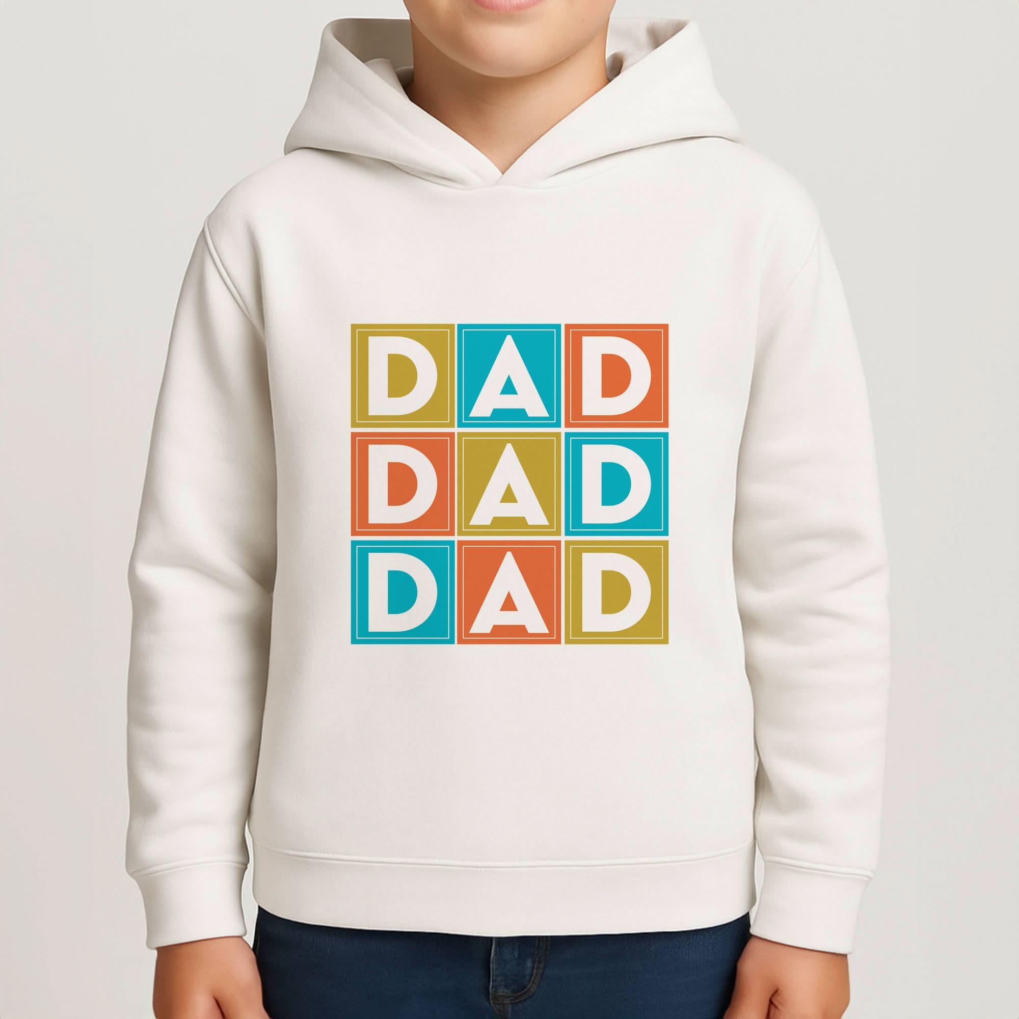 Dad Cubes Boys Hoodie