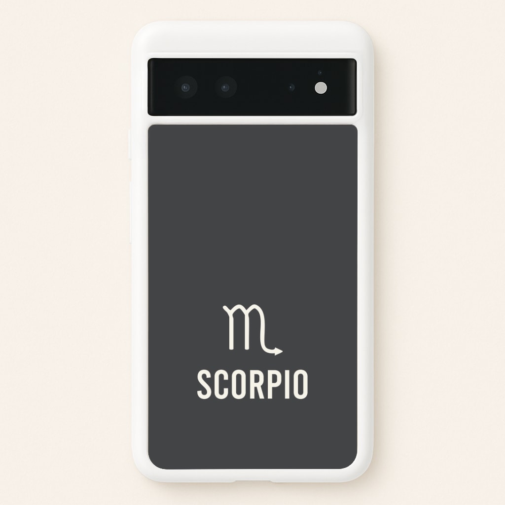 Scorpio Pastel Zodiac Google Pixel 6 Case