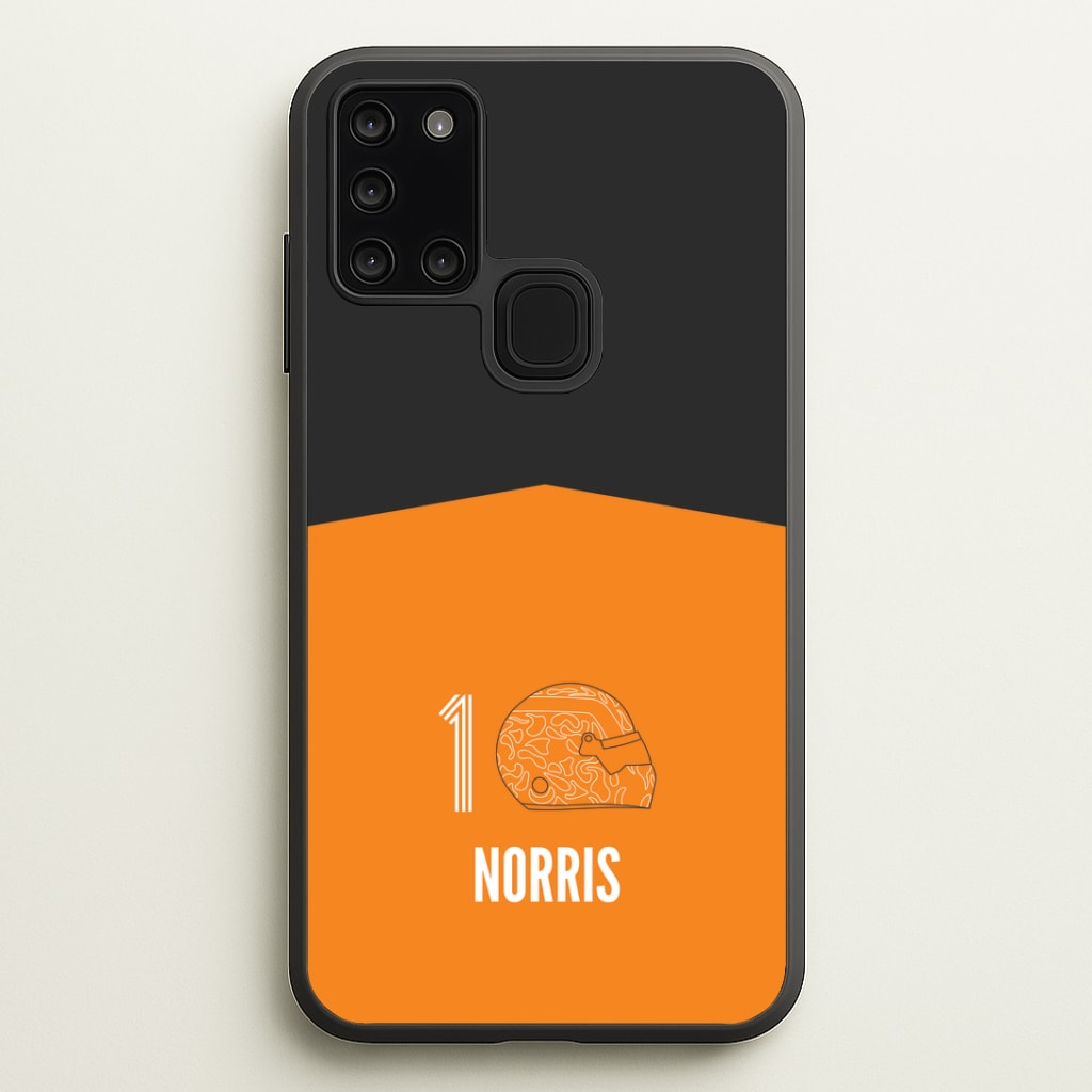 Norris Helmet 2026 Galaxy A21s Case