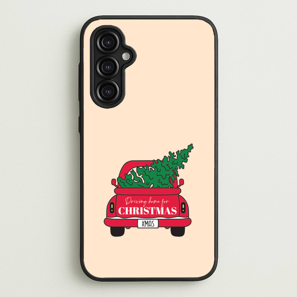 Driving Home For Christmas Truck Galaxy A14 Case
