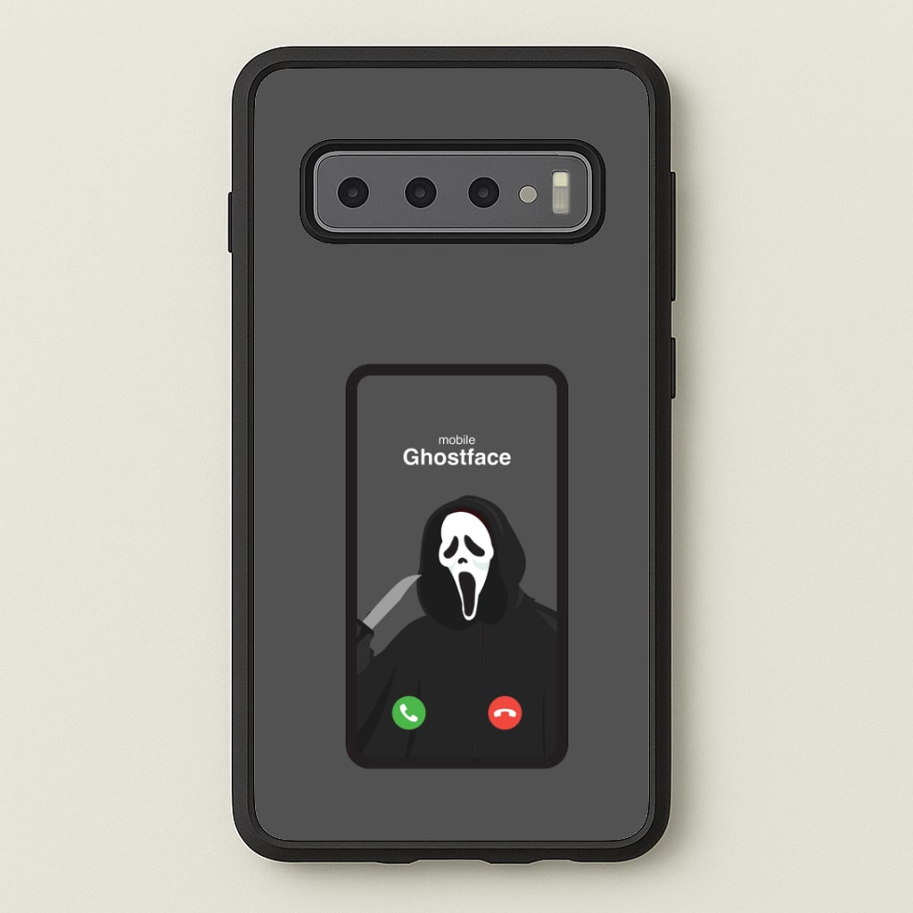 Caller ID Ghostface Galaxy S10 Case