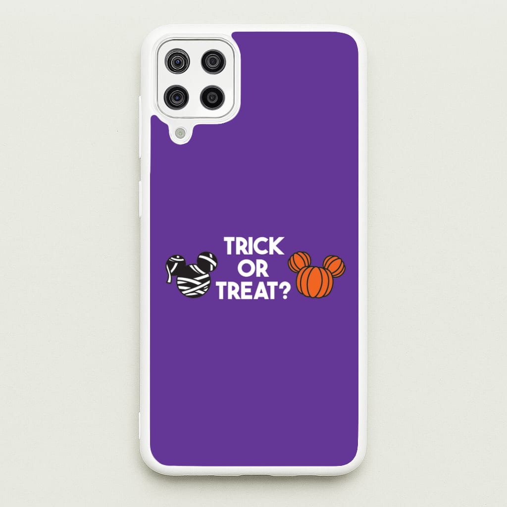 Trick Or Treat Mouse Galaxy A12 Case