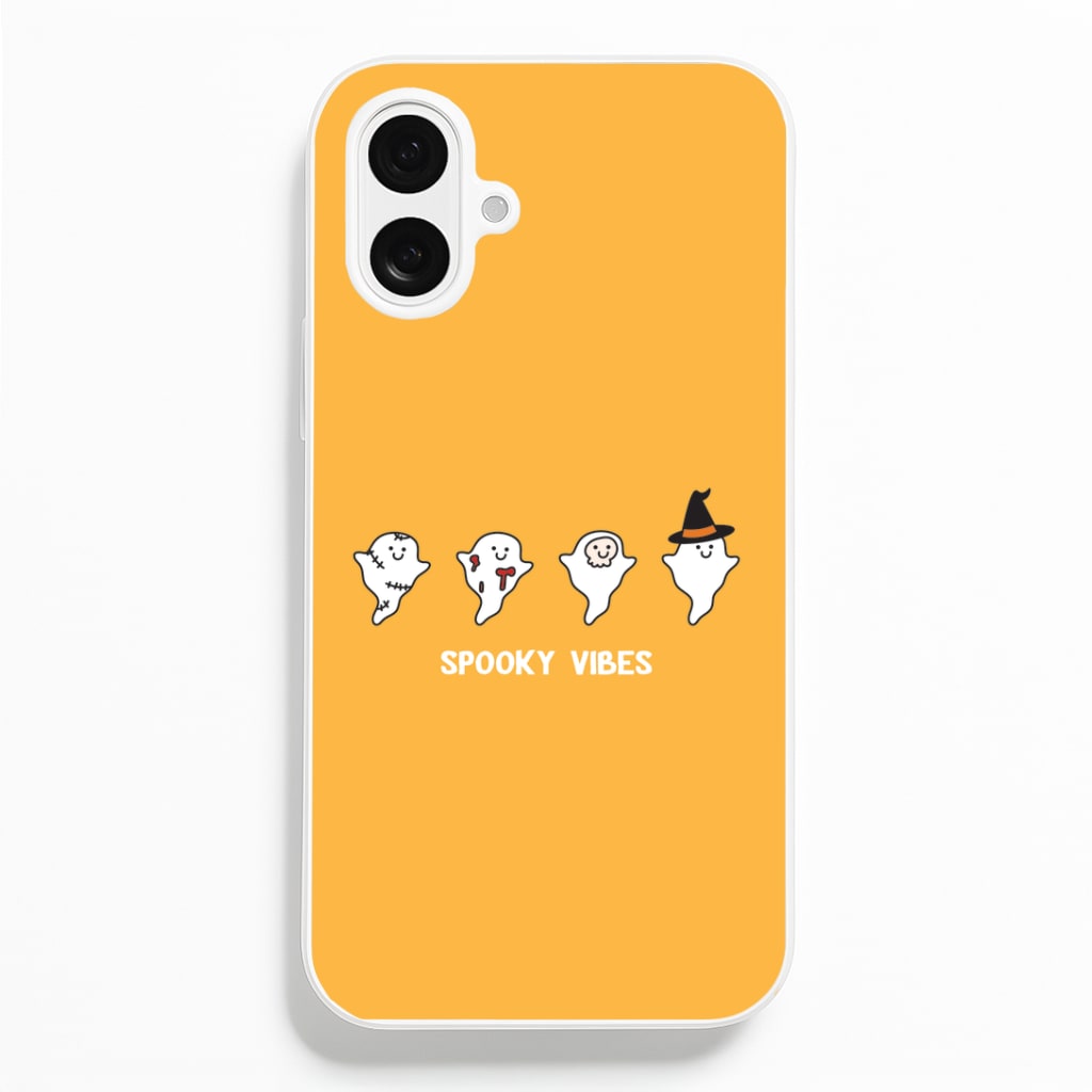 Spooky Vibes Ghosties II iPhone 16 Plus Case