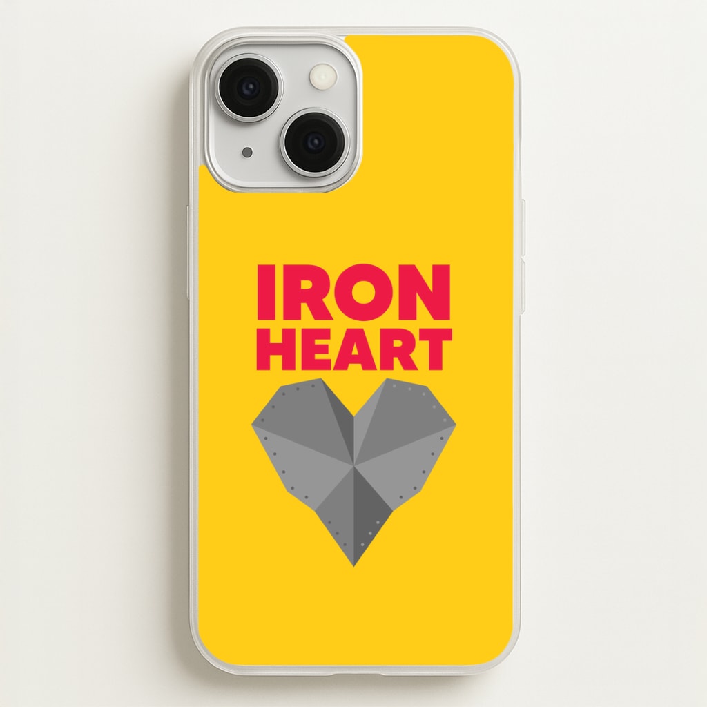Metal Heart iPhone 13 Mini Case