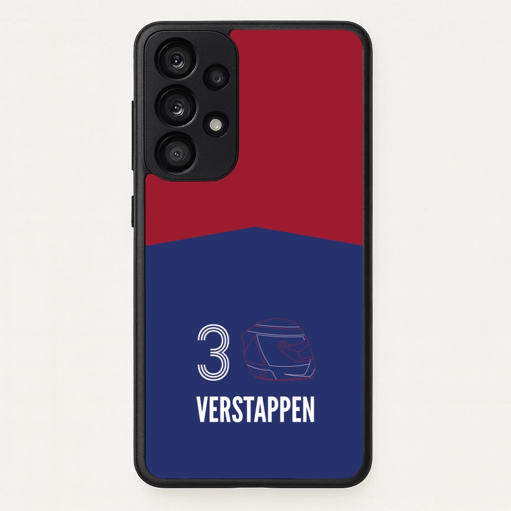 Verstappen Helmet 2026 Galaxy A33 Case