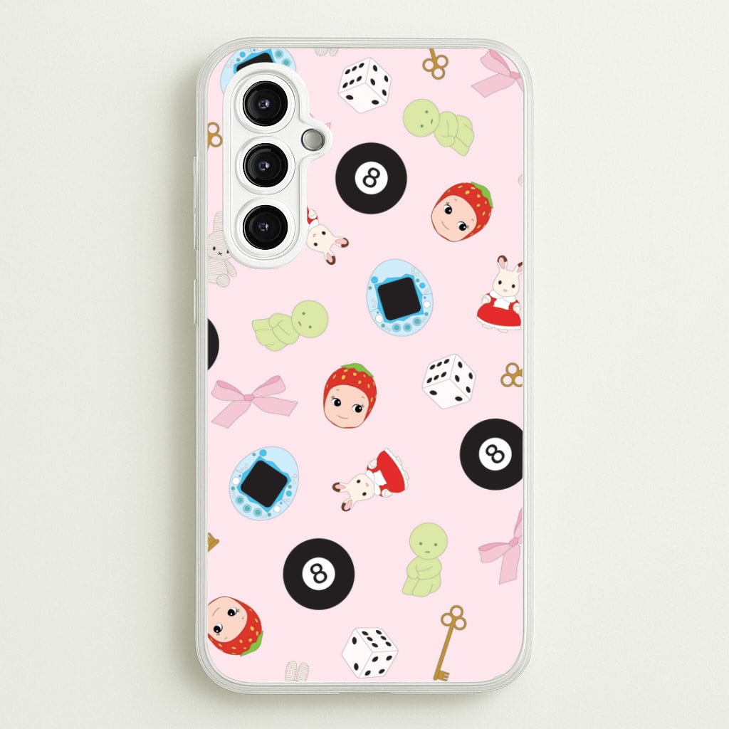 Trinkets Pattern Galaxy A14 Case