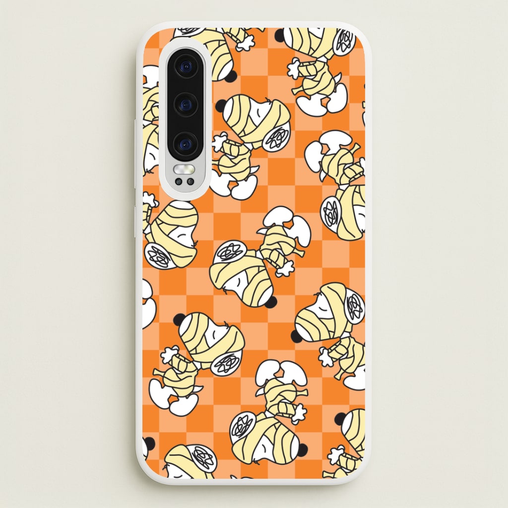 Mummy Cartoon Beagle Pattern Huawei P30 Case
