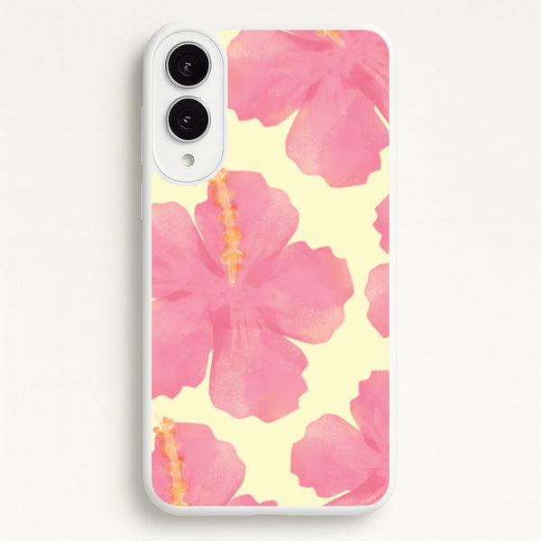 Hibiscus Galaxy S25 Edge Case