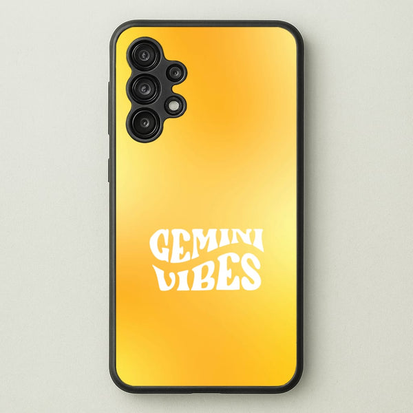 Gemini Vibes Gradient Zodiac Galaxy A13 Case