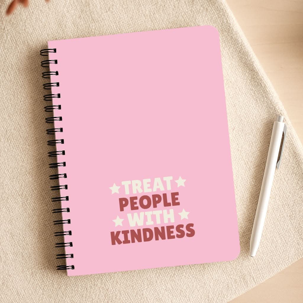 Treat People With Kindness Notepad