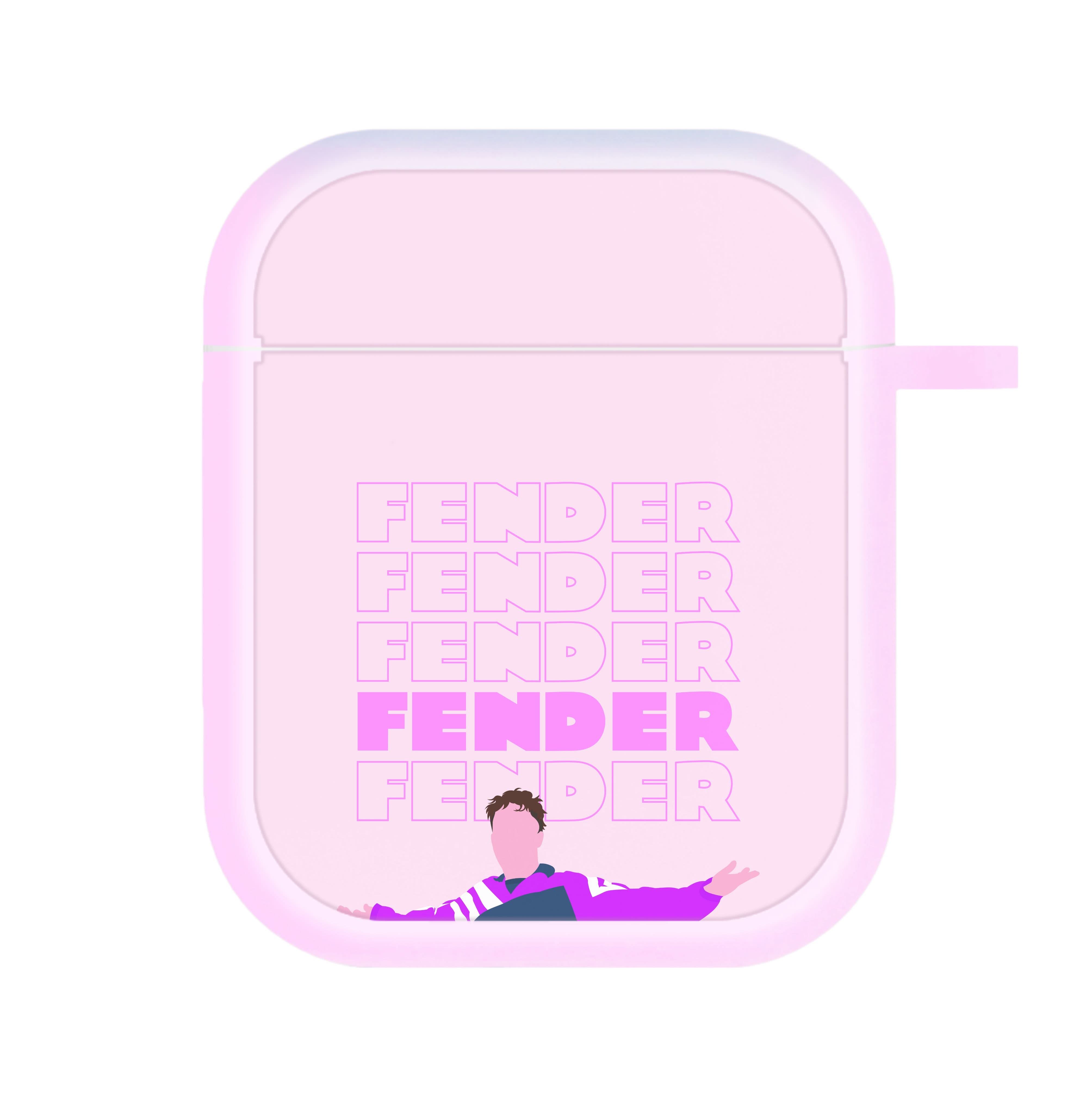 Fender Pink Sports Jersey AirPods Case