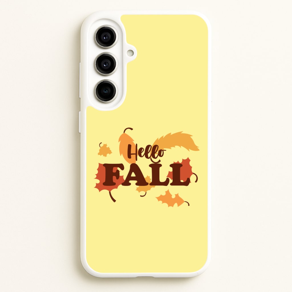 Hello Fall Galaxy A56 Case